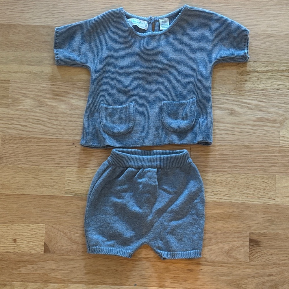 Feltman brothers 3 mo blue set